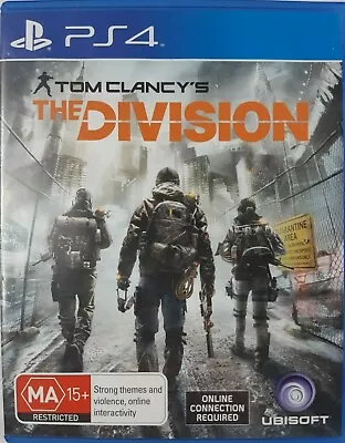 Tom Clancy's The Division PS4 Game Rating MA15+ PAL • $23