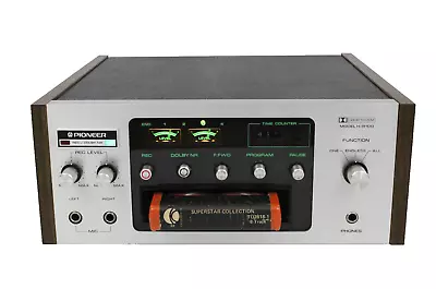 REBUILT/RESTORED Minty PIONEER H-R100 HR 100 Dolby Stereo 8 Track Tape Deck • $600