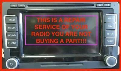 REPAIR SERVICE Volkswagen Navigation RNS510 Radio Continental Radio Service • $199