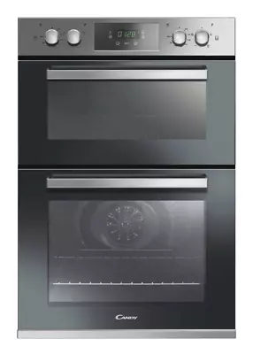 Candy Built-in Double Oven 40 Litres Class A - Stainless Steel - FC9D405IN • £279