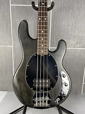 Sterling By Music Man StingRay Ray4 Electric Bass Trans Black Satin 4string RH • $288.04