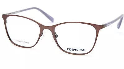 NEW CONVERSE Q202 BROWN EYEGLASSES GLASSES FRAME 49-17-135mm B38mm • $34.99