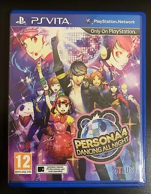 Persona 4 Dancing All Night PlayStation Vita PSVITA Game • $89