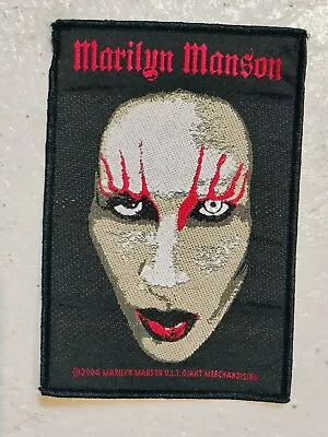 Marilyn Manson ( Band ) Sew  On Cloth Patch NEW 12 Cm X 8 Cm • $7.68