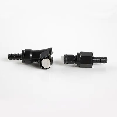 8mm Quick Release Fuel Line Coupler Petrol Hose Pipe Connector Shut-Off  • £8.75