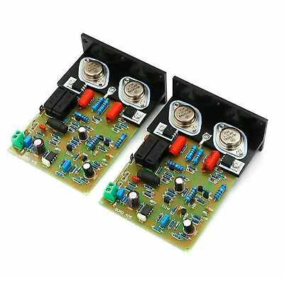 2pcs QUAD405 Clone Power Amplifier Board With MJ15024 + Angle Aluminum • $89.82