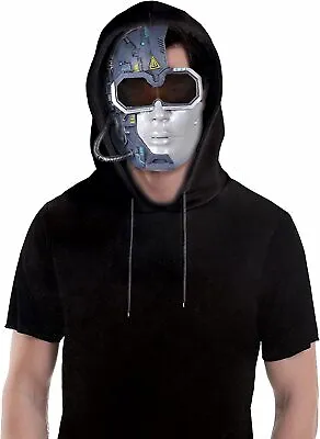 $19.97 • Buy Cyberpunk Mask Cyber Punk Game Fancy Dress Up Halloween Adult Costume Accessory