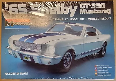 Monogram 2700 1965 Mustang 65 Shelby GT-350 1/24 Model Kit 1985  • $16