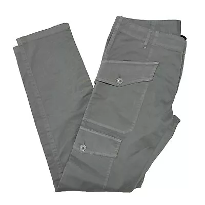 New A/X ARMANI EXCHANGE Slim Fit Cargo Trousers Pants Gray Size 32 X 31” • $69