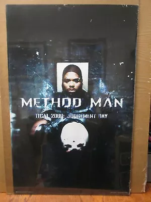 Method Man Old School Rap Music 1998 Judgement Day Vintage Poster 14880 • $39.97