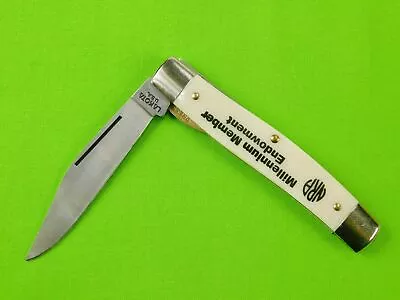 Vintage LAKOTA NRA MILLENNIUM MEMBER ENDOWMENT STOCKMAN Folding Pocket Knife • $30