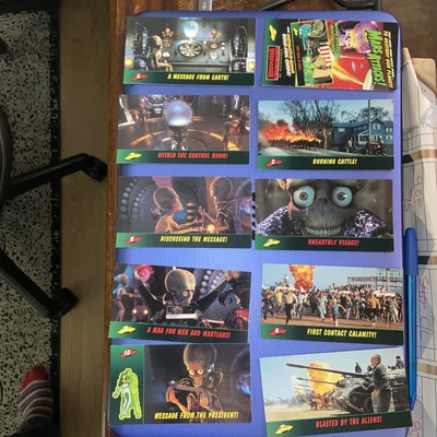 £65 • Buy Mars Attacks Movie Topps 1996 Destruct-o-Rama Holo-Foil Chase Card MA-1