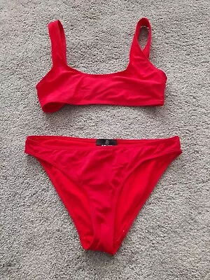 Missguided Red Bikini Excellent Condition • £5