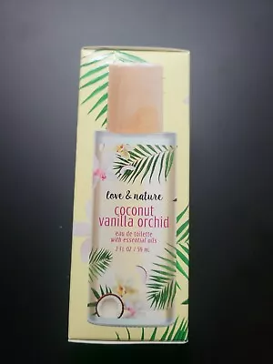 Love & Nature Coconut Vanilla Orchid Eau De Toilette Perfume Spray 2 Oz.  • $15.99