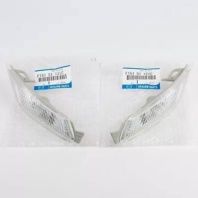 Genuine OEM Mazda RX8 Front Clear Side Marker Lens SET L&R F151-51-121C 131C • $57.95