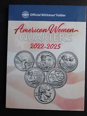 Whitman American Women Quarters Coin Folder 2022-2025 Album Book  • $10.49