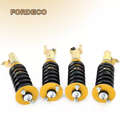 Fordeco Street Adjustable Coilovers For Honda Civic 92-00 Integra 94-01 • $226.32