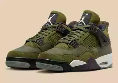 Nike Air Jordan 4 Retro SE  Medium Olive  - Mens US Sizing • $390