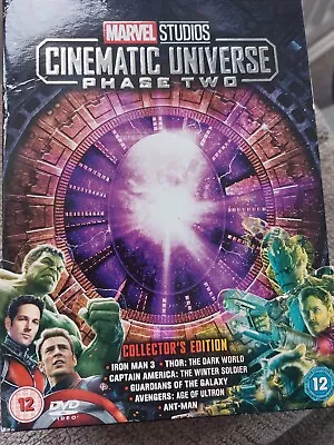 £7.99 • Buy Marvel Studios Cinematic Universe Phase 2 / DVD BOXSET /