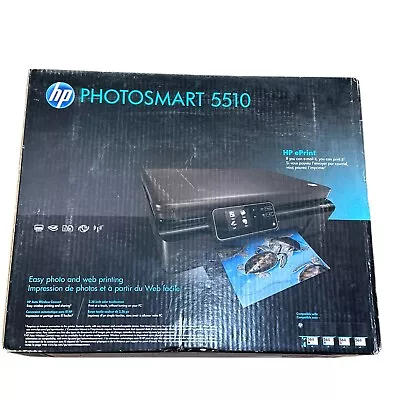 HP Photosmart 5510 All-in-One Wireless Photo Printer E-Print New Sealed • $249.99