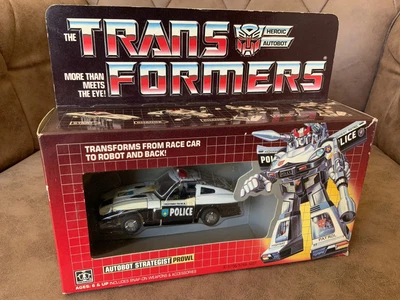 £95 • Buy Vintage Hasbro Transformers G1 Autobot Strategist Prowl Boxed Takara 1984 NMIB