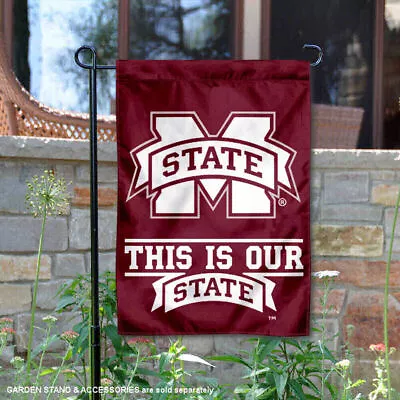 MSU Bulldogs This Is Our State Garden Flag • $16.95