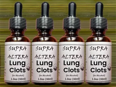 SUPRA ALTERA: Lung Clots; Reparatory Circulation HeartBlood Health — 4-Bottles • $5