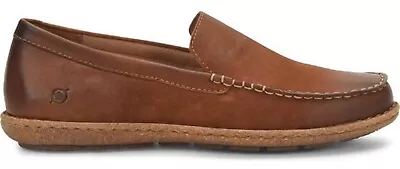 Born Men's Naldo Tan Leather Slip On Shoes NEW! • $58.95