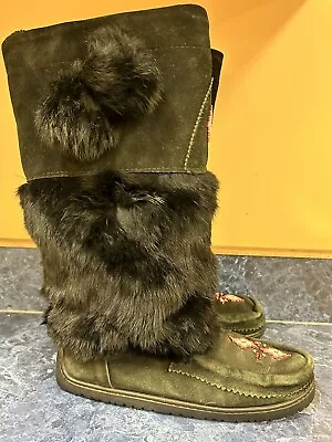 Manitobah Mukluks Waterproof Winter Boots Women’s Size 8 • $69.99
