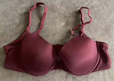 La Senza Burgundy Comfort Bra 34C • $8.72