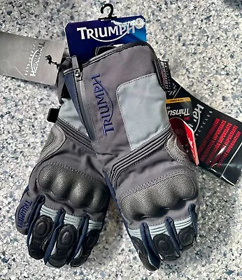 Triumph Motorcycle Navigator Gloves Mens Size SM • $32.99