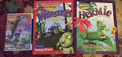 Max Lucado Kids Picture Books Lot Of 3 Hermie Caterpillar Sharing Being Brave • $9.99