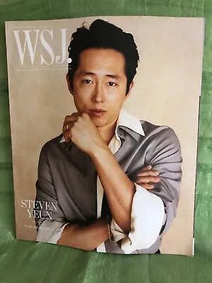 WSJ The Wall Street Journal Magazine Spring 2023 Steven Yeun The Real Deal • $8.99