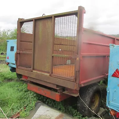 Large Farm  Tipping Trailer .steel Body New Floor • £1500