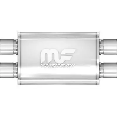 MagnaFlow 11386 4 Inch X 9 Inch Oval Dual/Dual Stainless Muffler • $152