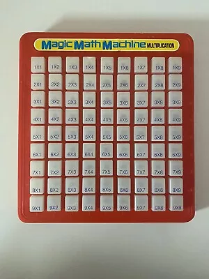 Vintage Magic Math Lanard Multiplication Machine Educational Homeschool Used • $15