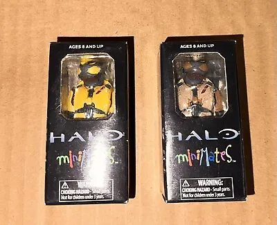 Minimates Halo Army Dump - Single Packs - Elite Gold & Elite Khaki (2010) • $24.99