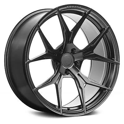 Rohana RFx5 Wheel 20x9 (45 5x130 71.5) Black Single Rim • $580
