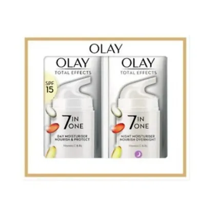 Olay Total Effects Anti-Ageing 7in1 Day & Night Gift Set For All Occasions  • £20.99