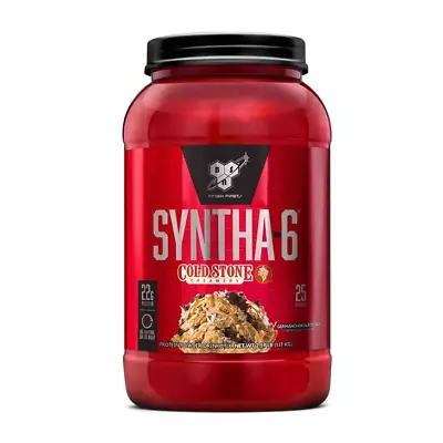 Exp 01/2024 BSN SYNTHA-6 COLDSTONE 25 Servings German Chocolate Cake 22g Protein • $24.99