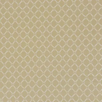 Linwood Galaxy Beige Fabric Reversible Trellis Upholstery Cushions Curtains • £1.99