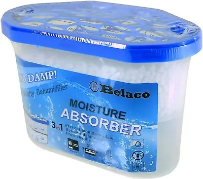 Disposable Dehumidifier 500ml Interior Damp Trap Mould Moisture 6 /12 / 24 Packs • £9.99