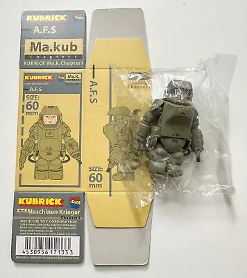 Medicom Kubrick 100 Maschinen Krieger Ma.K. Chapter 1 AFS A.F.S • $18.99