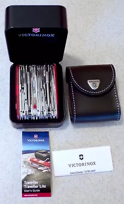 Victorinox Swiss Champ 16795 XAVT New (Other) +Leather Case + Display Box • $794.95