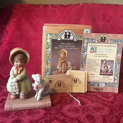 Memories Of Yesterday 1992  526479   Mary Had A Little Lamb  New In Box-mint • $21.95