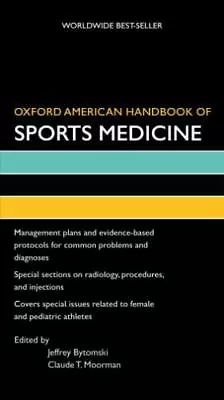 Oxford American Handbook Of Sports Medicine [Oxford American Handbooks Of Medici • $18.36