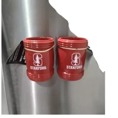 NCAA Stanford Cardinal Magnetic Bottle Koozie Coozie  Tailgating BBQ Fridge • $17.95