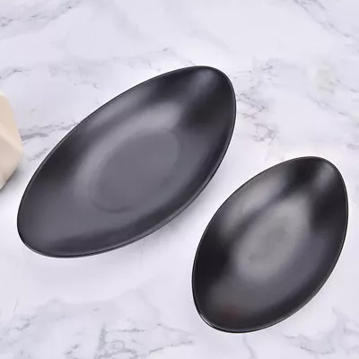 Oval Black Ring Dish Jewelry Tray Key Tray Organizer Dresser De ZK-yt • $4.61