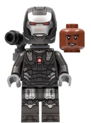LEGO MARVEL SUPER HEROES WAR MACHINE SILVER ARMOR MINIFIGURE Sh819 NEW 76216 • $19.27