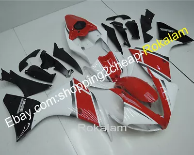 For Yamaha YZF R1 2009 2010 2011 YZF-R1 Red Black White Aftermarket Fairing Kit • $479